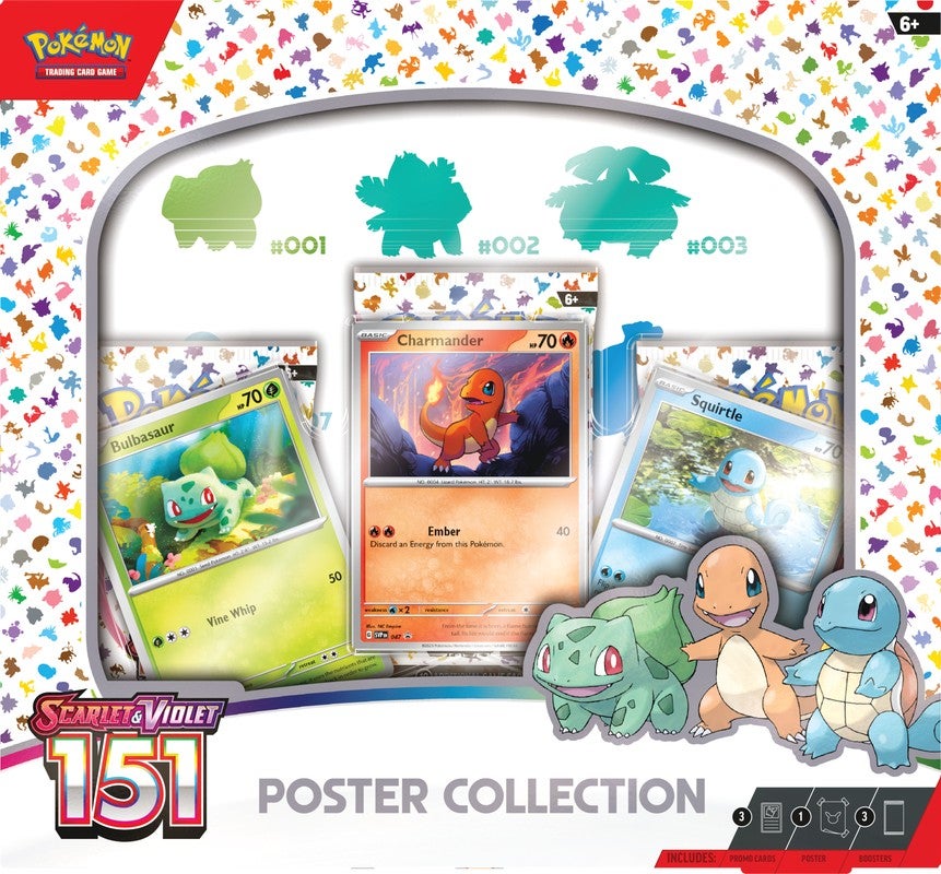 Pokemon 151 Poster Collection (Release Date 9/22)